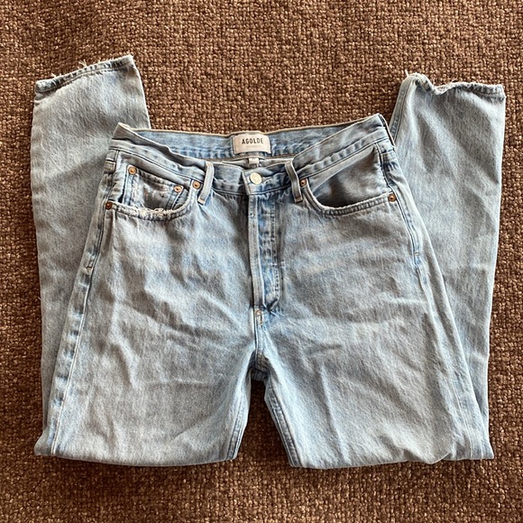 AGOLDE Jamie High Rise Jeans - Picture 1 of 7